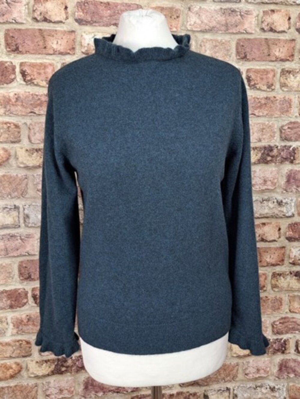 Brora Dark Teal Cashmere Sweater